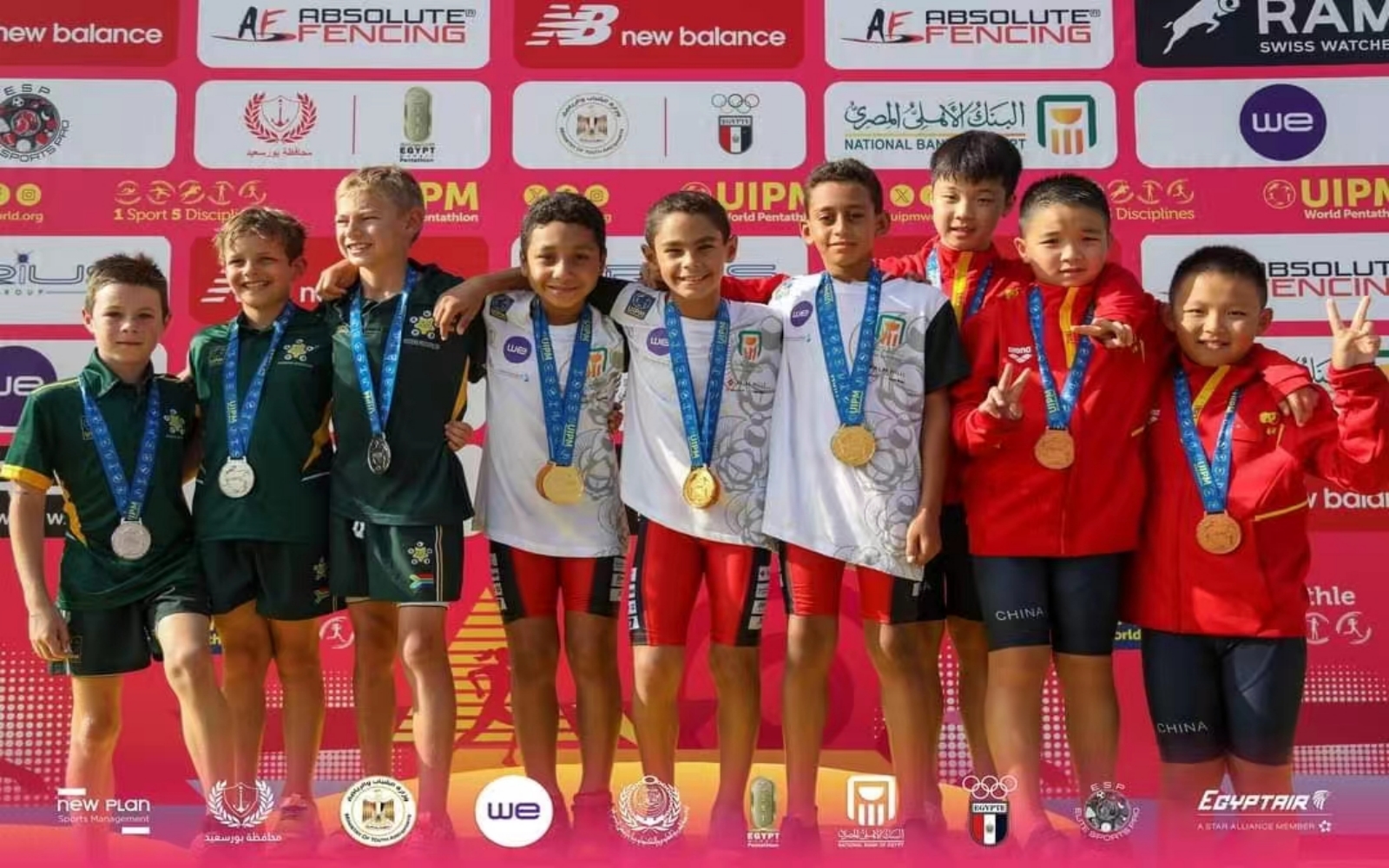 2024现代五项两项/三项世界锦标赛U11男子三项赛决赛实况